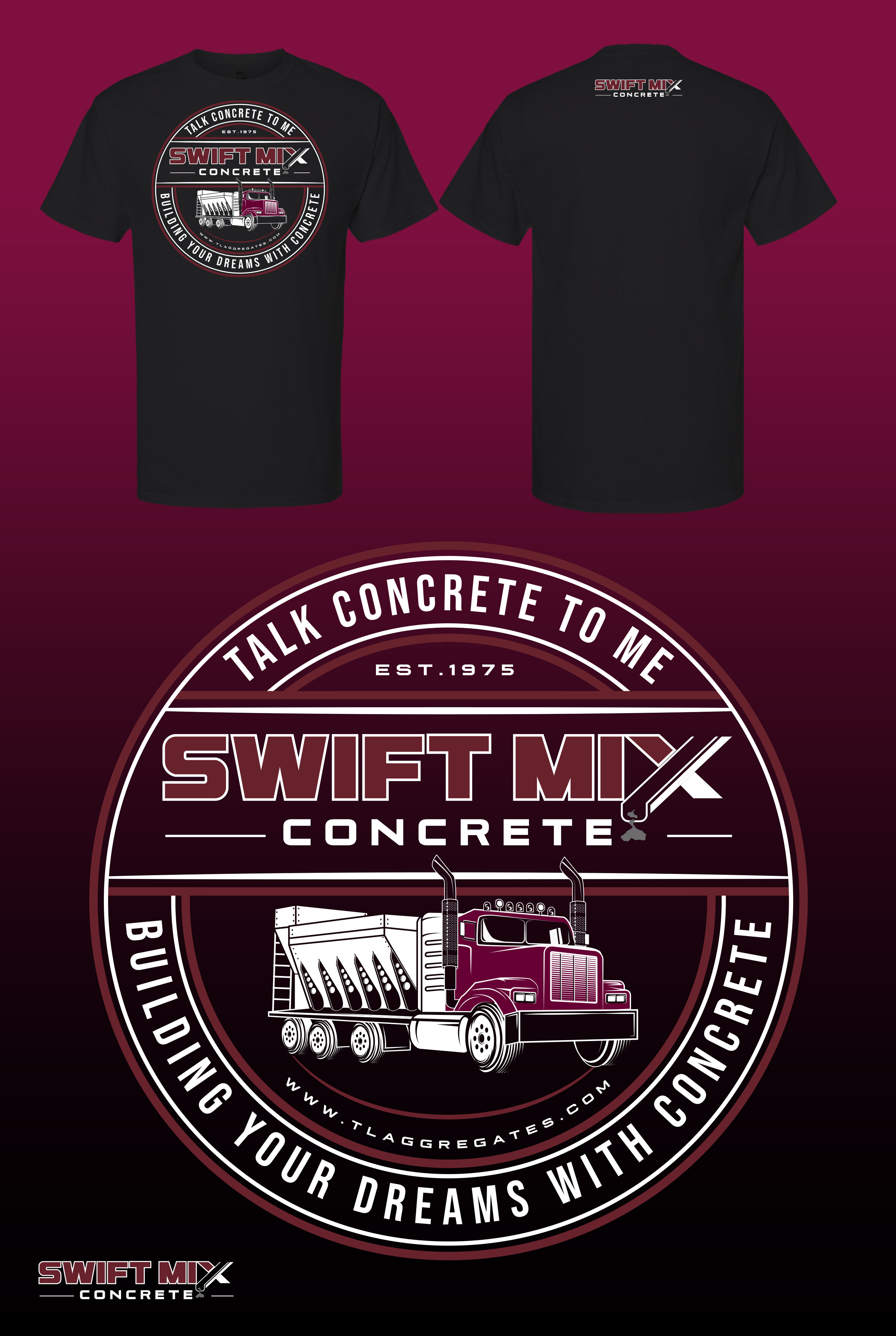 T-shirt Design by KickArt for T&L Aggregates Ltd.  | Design #35893258