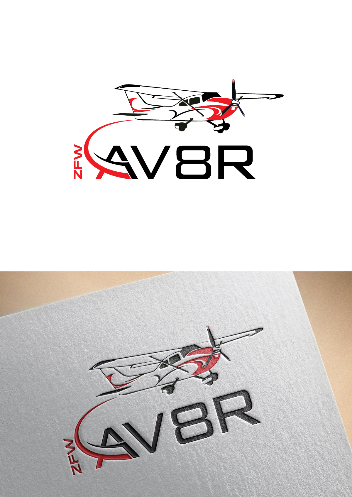 Design de Logo par Om Namah Shivay pour ZFW Aviation, LLC | Design #35868808