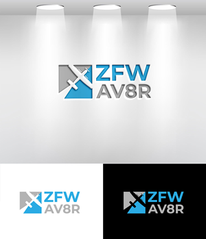 Logo Design by Mi Design1 for ZFW Aviation, LLC | Design: #35868852