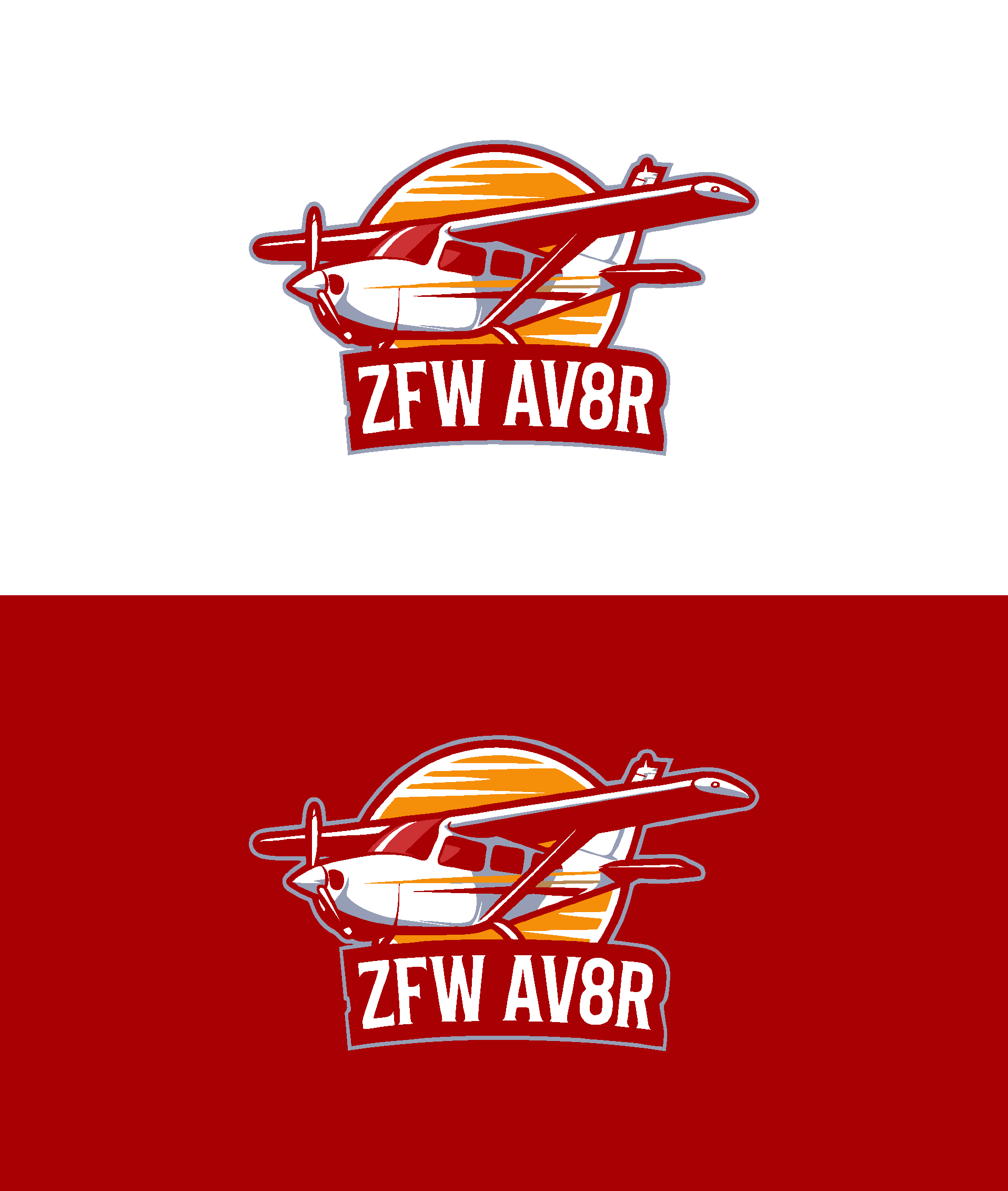 Diseño de Logo por manggawkwk para ZFW Aviation, LLC | Diseño #35865782