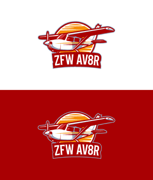Logo Design by manggawkwk for ZFW Aviation, LLC | Design: #35865782