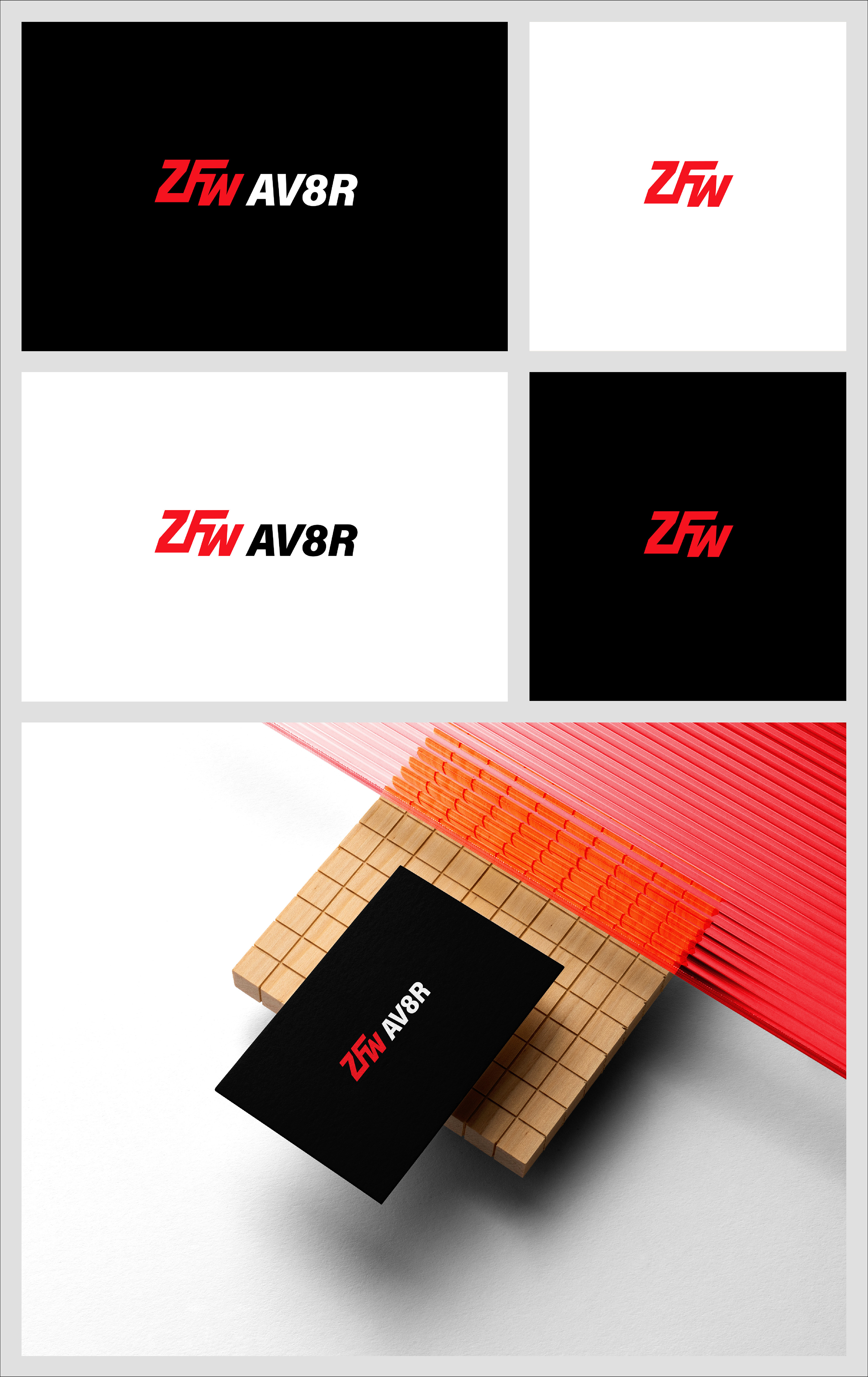 Logo-Design von Ha.Connick für ZFW Aviation, LLC | Design #35884961