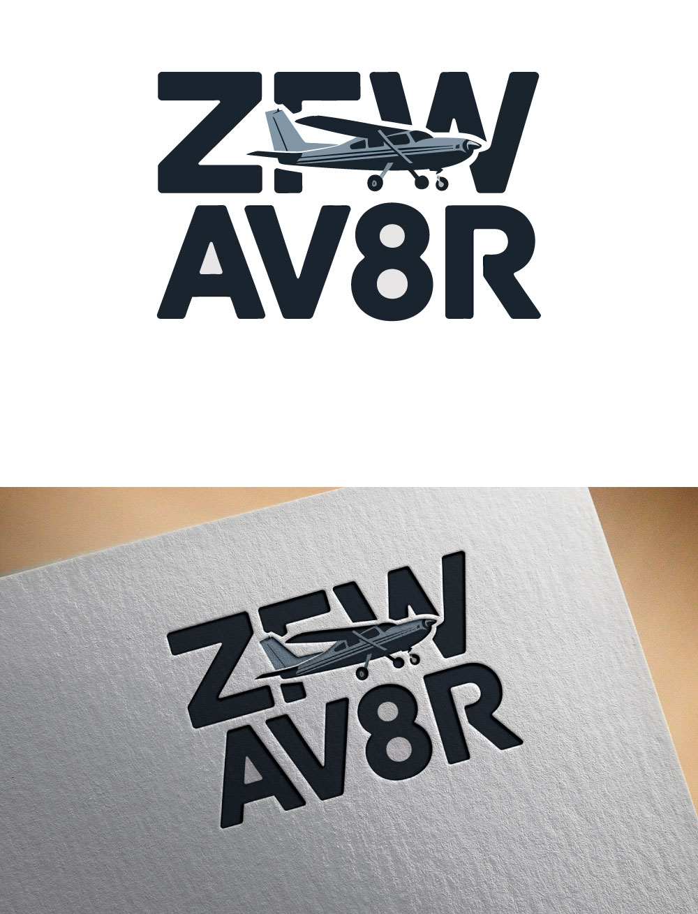 Logo Design by DesignVerse777 for ZFW Aviation, LLC | Design #35867299