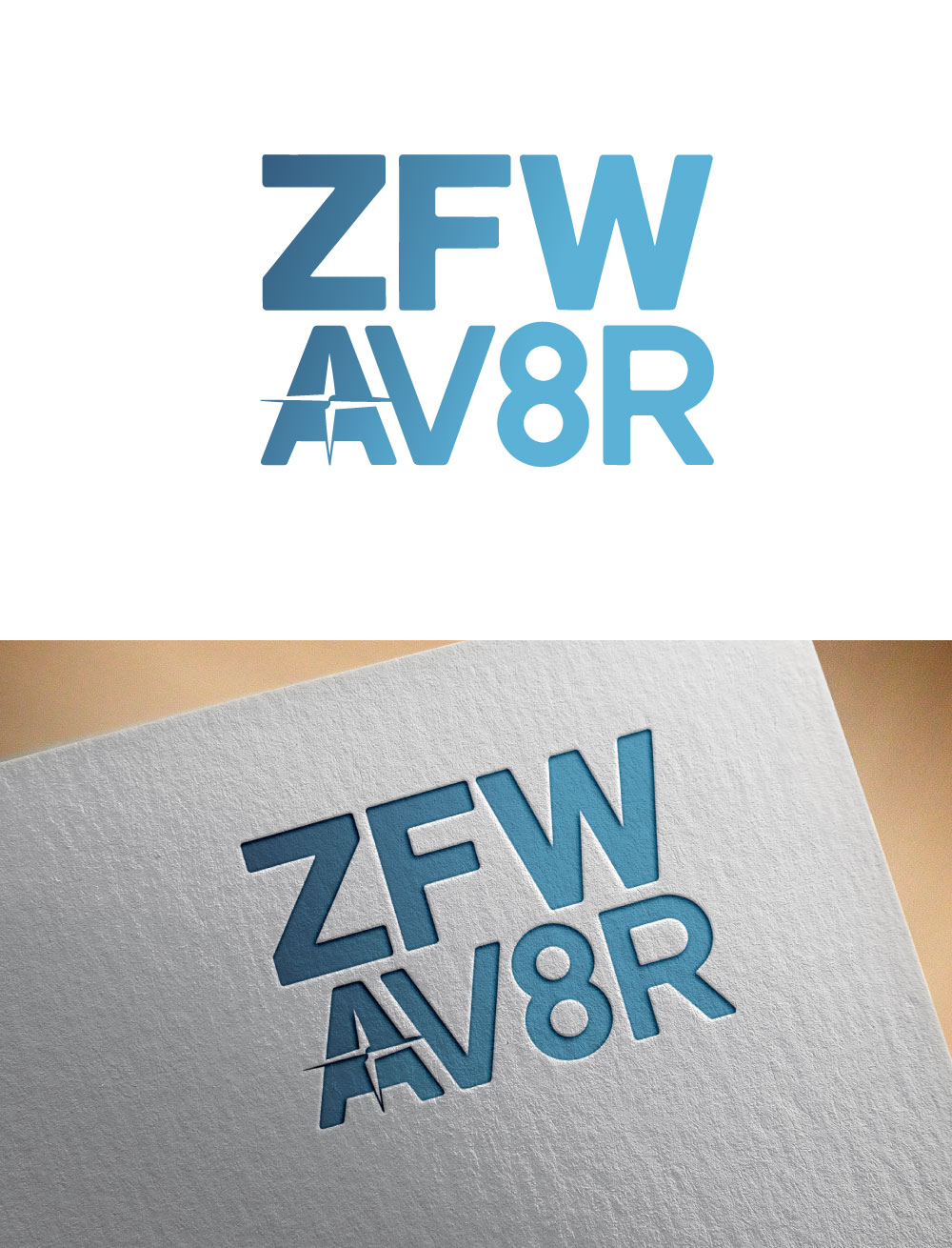Logo Design by Christopher C for ZFW Aviation, LLC | Design #35867300