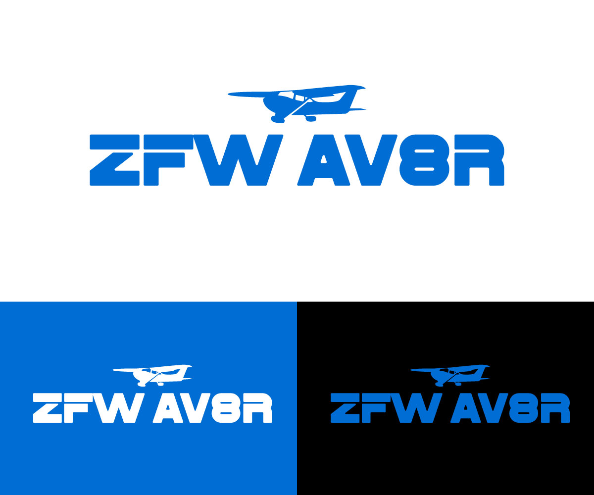 Logo Design by RaKu 2 for ZFW Aviation, LLC | Design #35895700
