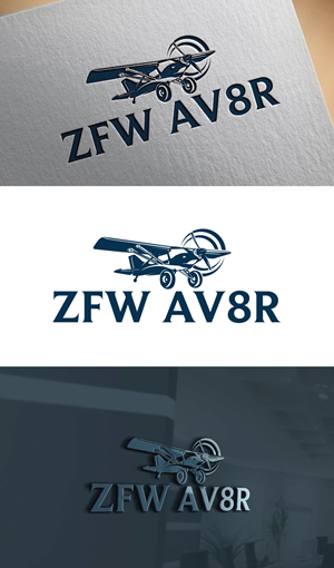 Logo Design by Impressive logo for ZFW Aviation, LLC | Design: #35866286