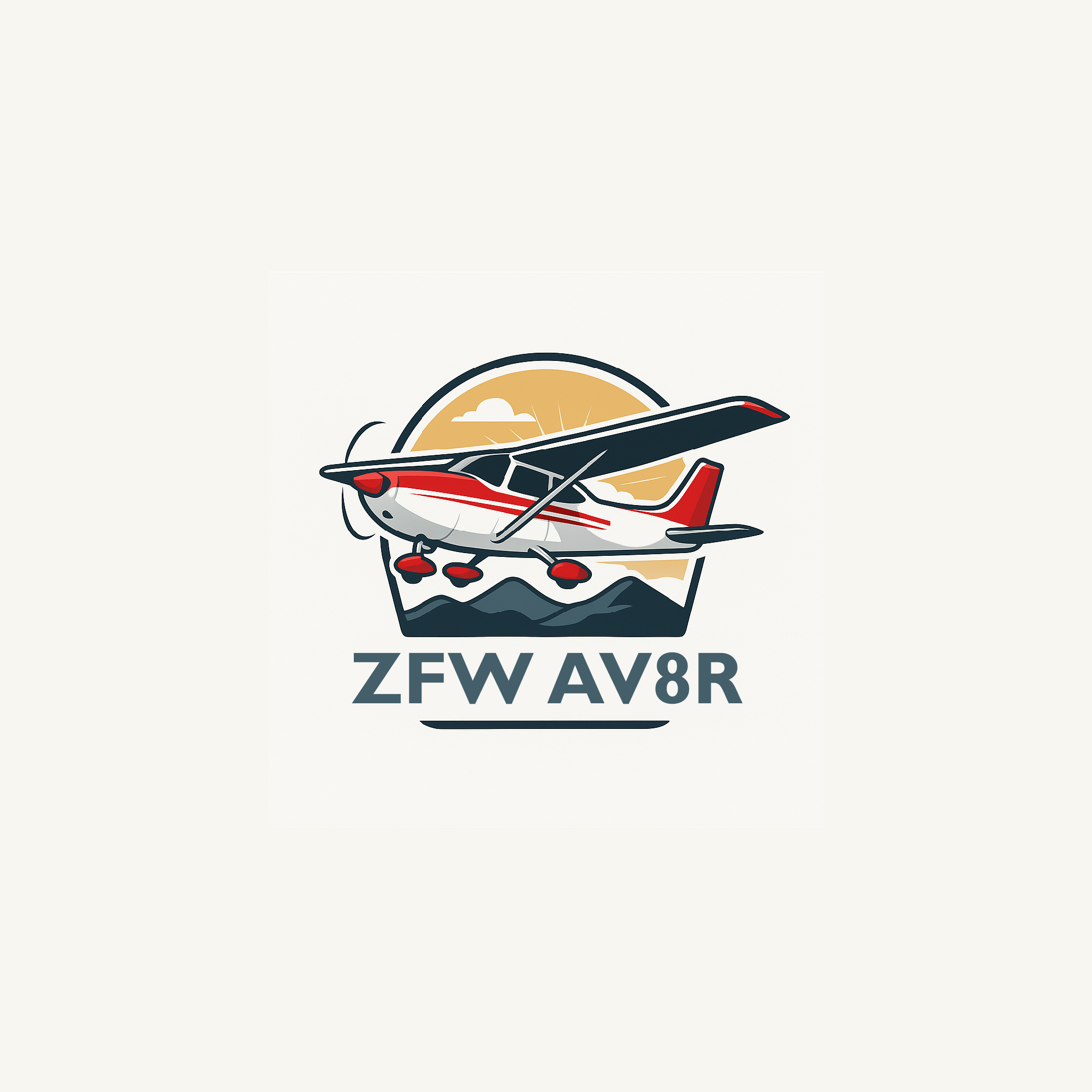 Logo Design by MovHob for ZFW Aviation, LLC | Design #35872081