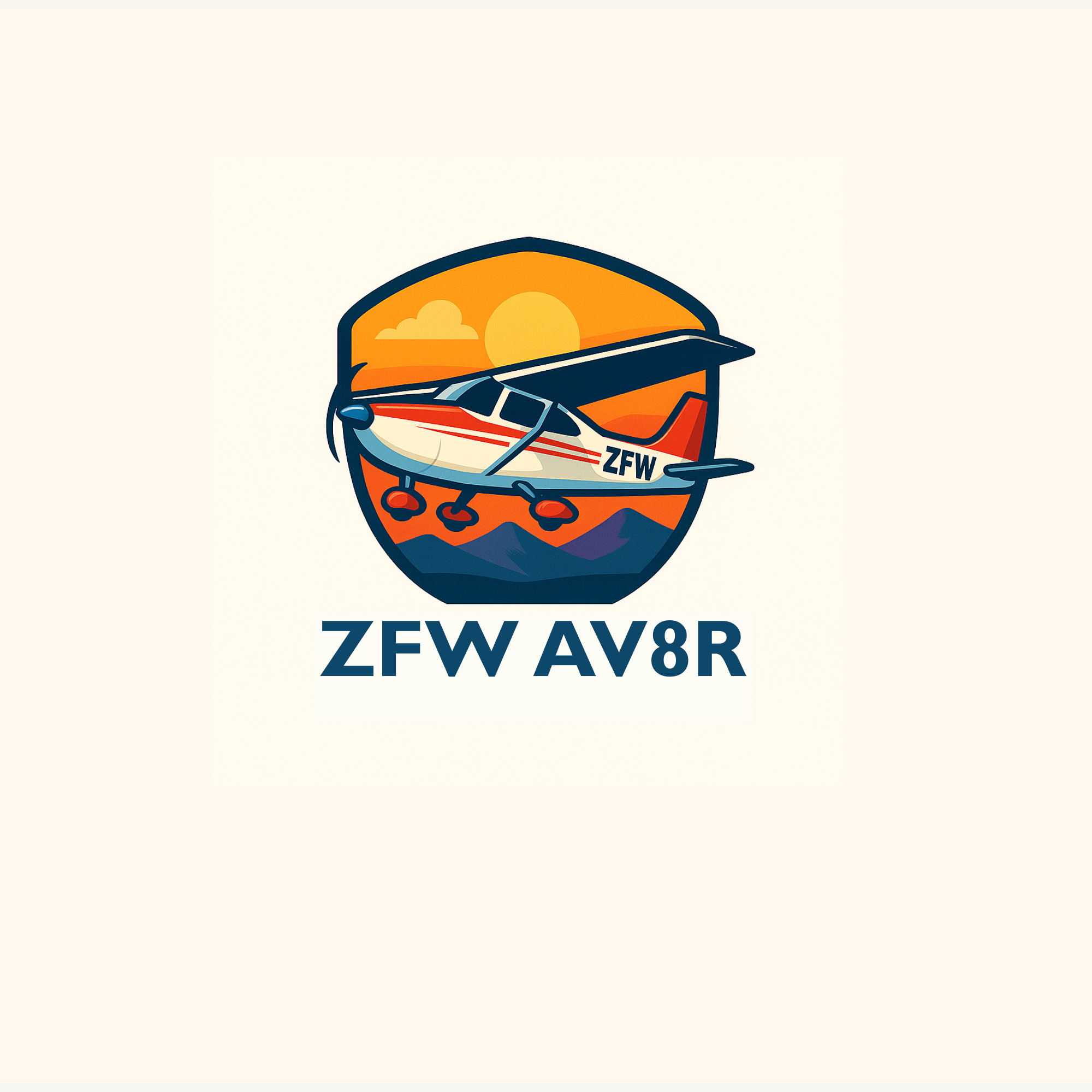 Logo Design by MovHob for ZFW Aviation, LLC | Design #35872142