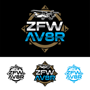 Logo-Design von John Mark Arts für ZFW Aviation, LLC | Design: #35868939