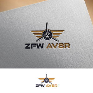 Logo Design by UTlogo for ZFW Aviation, LLC | Design: #35868224
