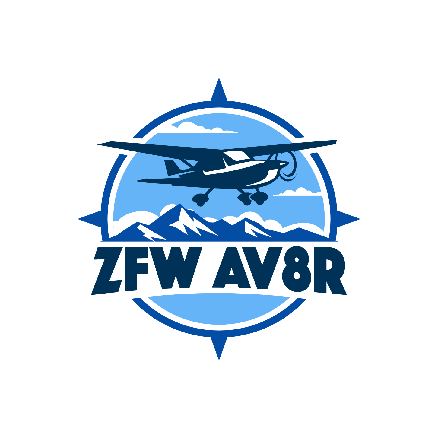 Diseño de Logo por Rudy Graph para ZFW Aviation, LLC | Diseño #35865804