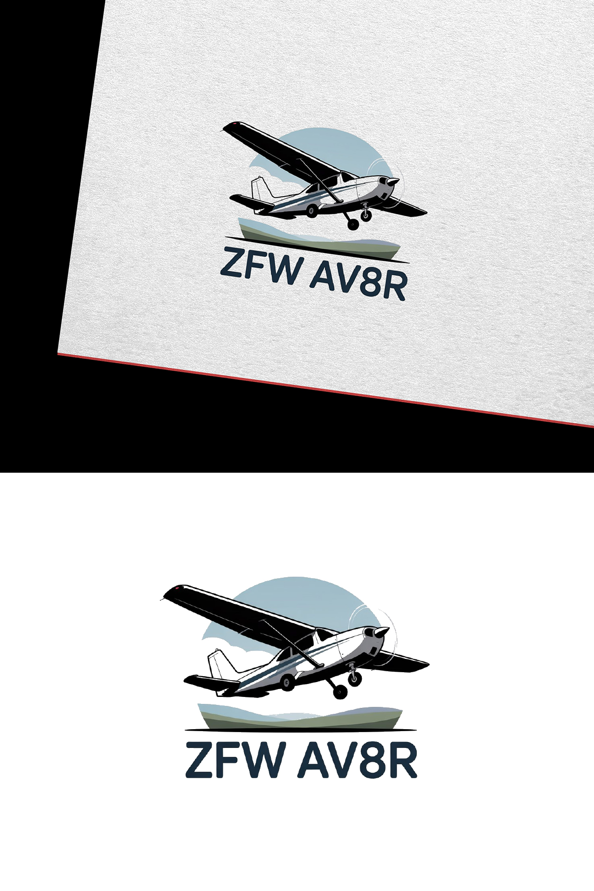 Logo Design by Sajee. for ZFW Aviation, LLC | Design #35872288