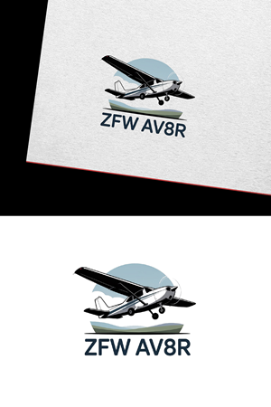Logo Design by Sajee. for ZFW Aviation, LLC | Design: #35872288