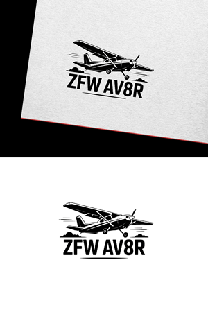 Logo Design by Sajee. for ZFW Aviation, LLC | Design: #35872294