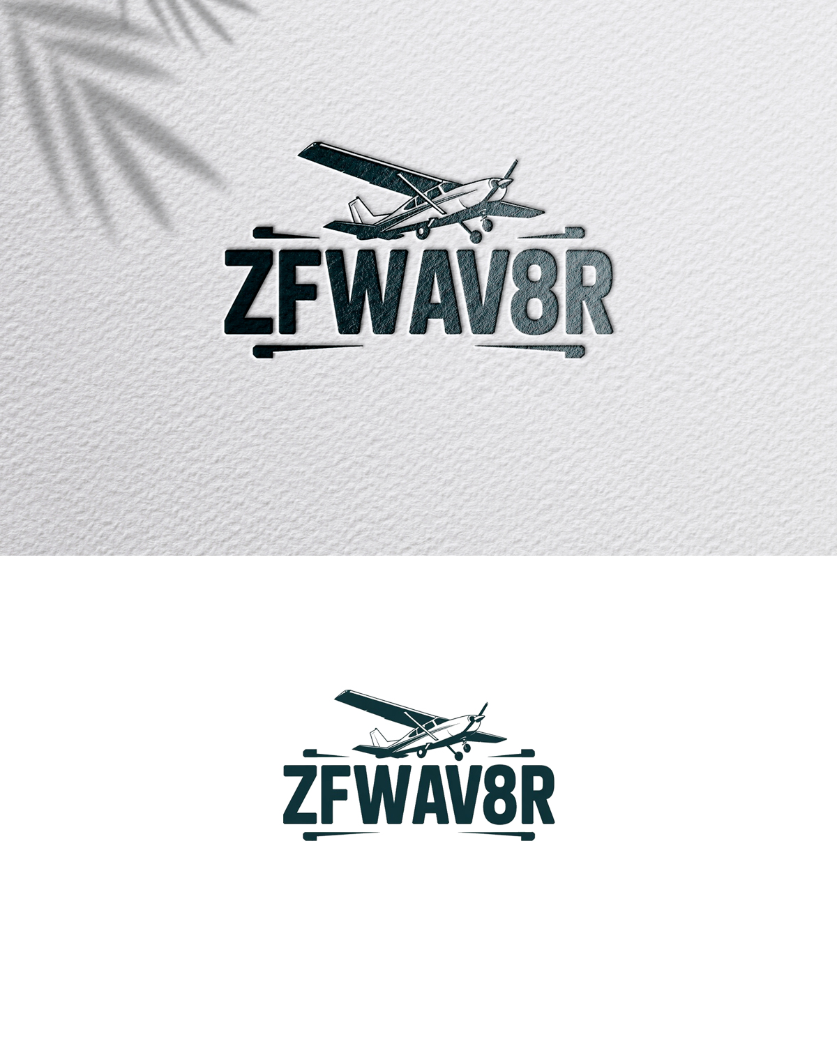 Logo Design by Riyaa.001 for ZFW Aviation, LLC | Design #35877566