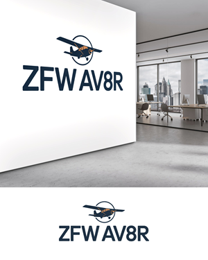 Logo Design by Riyaa.001 for ZFW Aviation, LLC | Design: #35877576