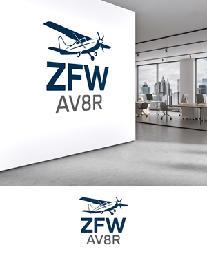 Logo Design by Riyaa.001 for ZFW Aviation, LLC | Design: #35877577