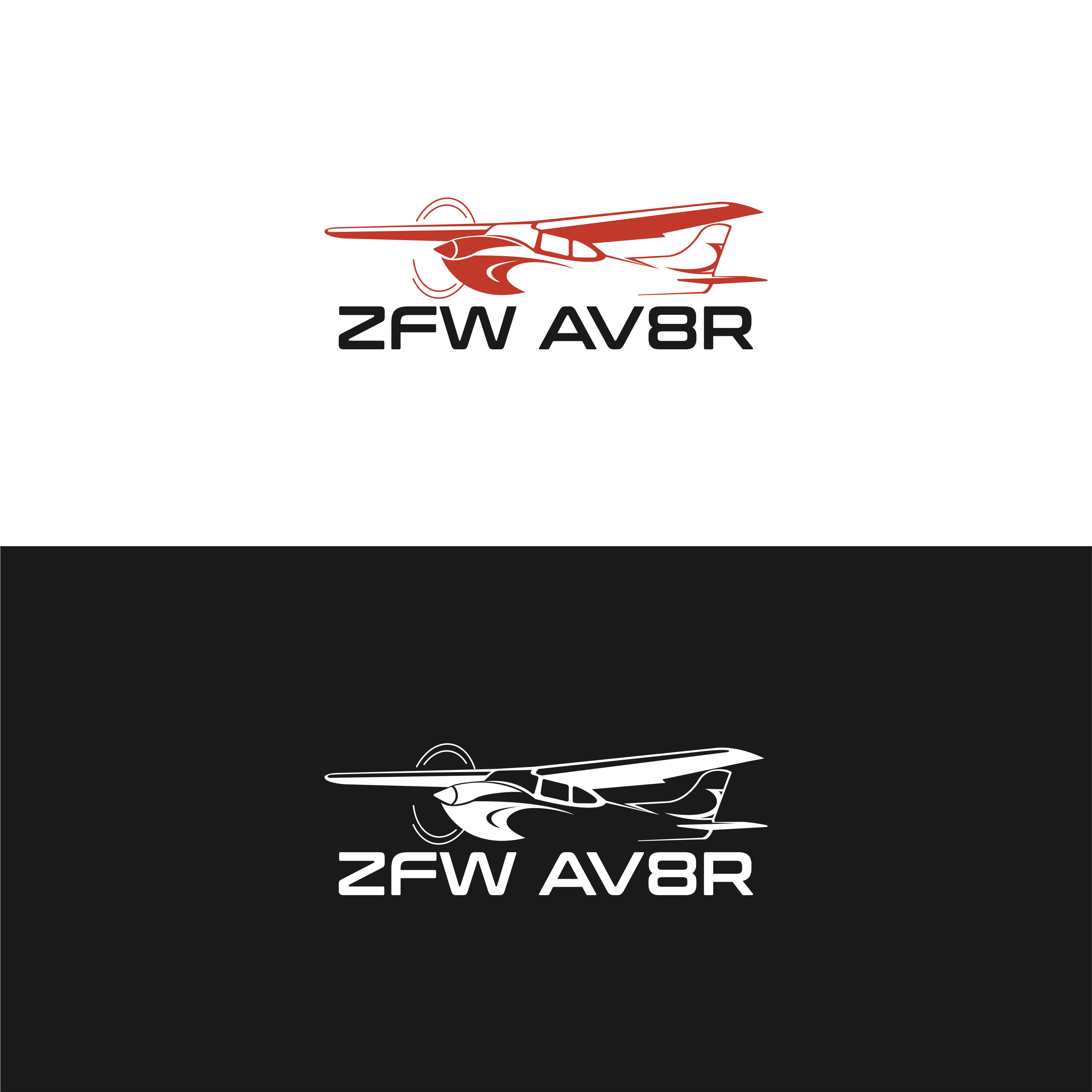 Logo Design by ArtAND_Studio for ZFW Aviation, LLC | Design #35890416