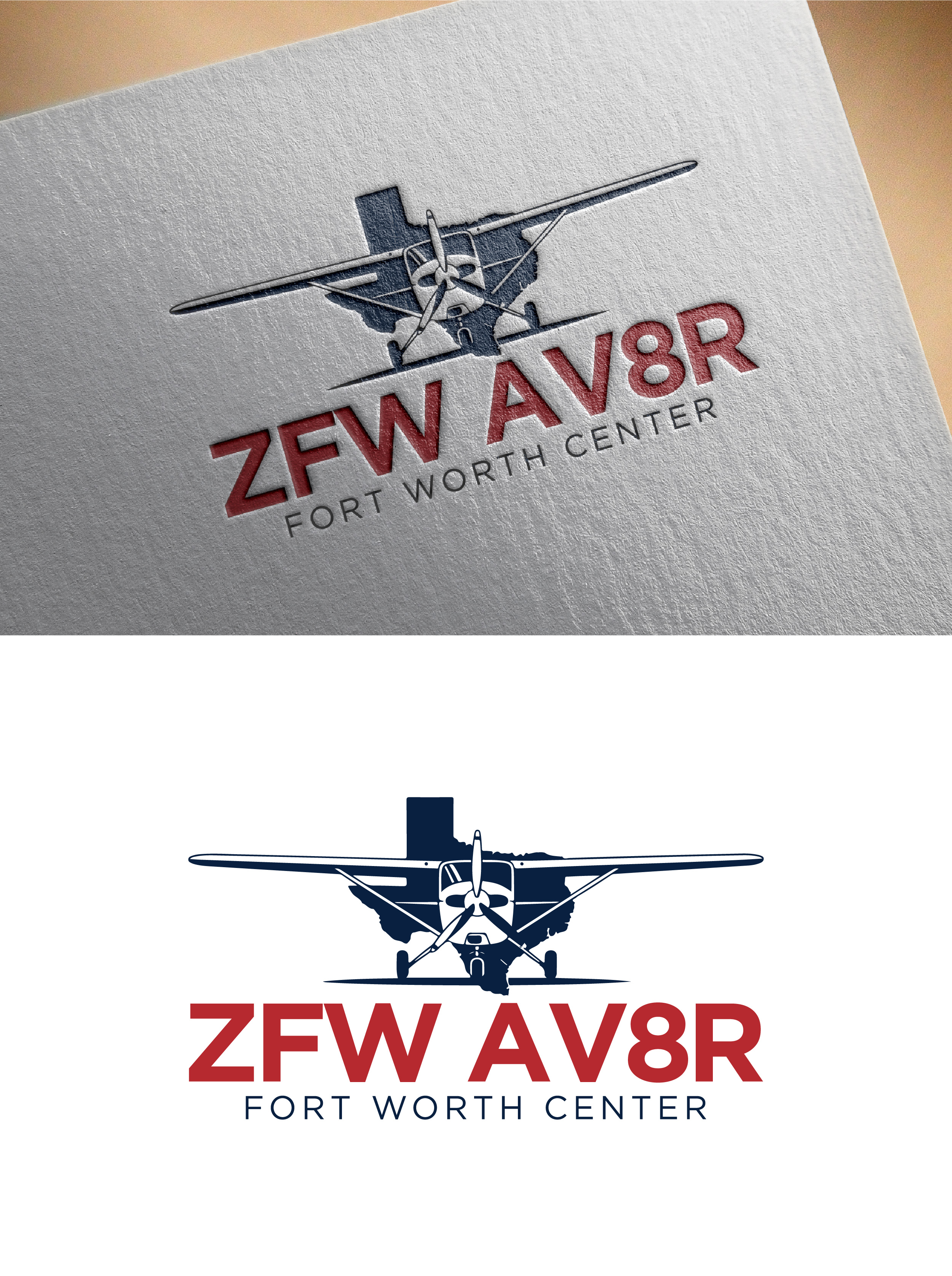 Diseño de Logo por THE DESIGN MAN para ZFW Aviation, LLC | Diseño #35866656