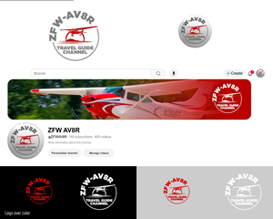 Logo-Design von DesignMX (Renan Mejia) für ZFW Aviation, LLC | Design: #35879503
