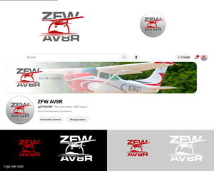 Logo-Design von DesignMX (Renan Mejia) für ZFW Aviation, LLC | Design: #35879504