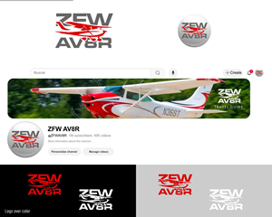 Logo-Design von DesignMX (Renan Mejia) für ZFW Aviation, LLC | Design: #35879507