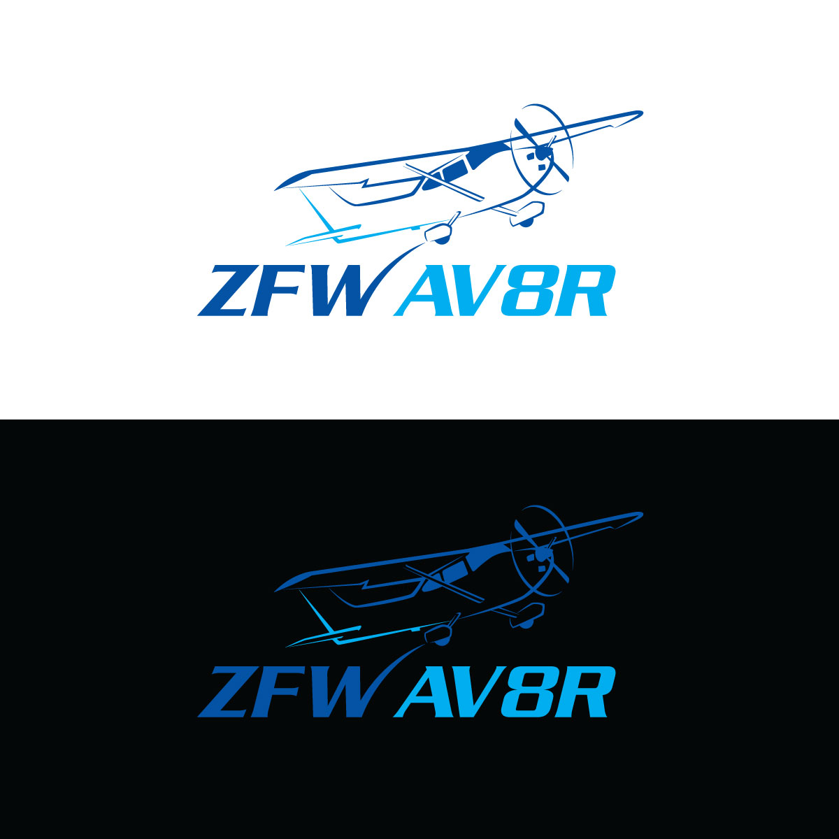 Logo Design by prodesigns99 for ZFW Aviation, LLC | Design #35866916