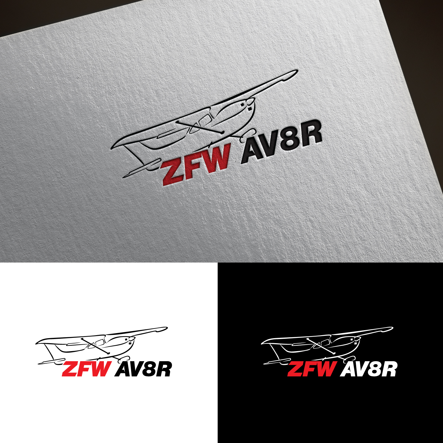 Logo Design by sankar999 for ZFW Aviation, LLC | Design #35866159