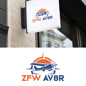 Logo Design by fly  design for ZFW Aviation, LLC | Design: #35877939