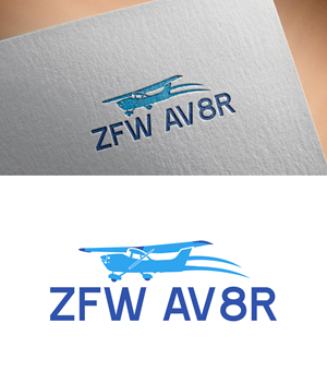 Logo Design by fly  design for ZFW Aviation, LLC | Design: #35878419