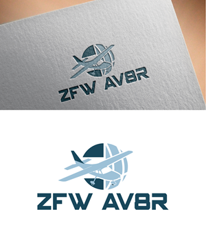 Logo Design by fly  design for ZFW Aviation, LLC | Design: #35878420