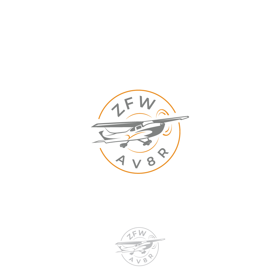 Logo Design by Maxo-Biz for ZFW Aviation, LLC | Design #35876589