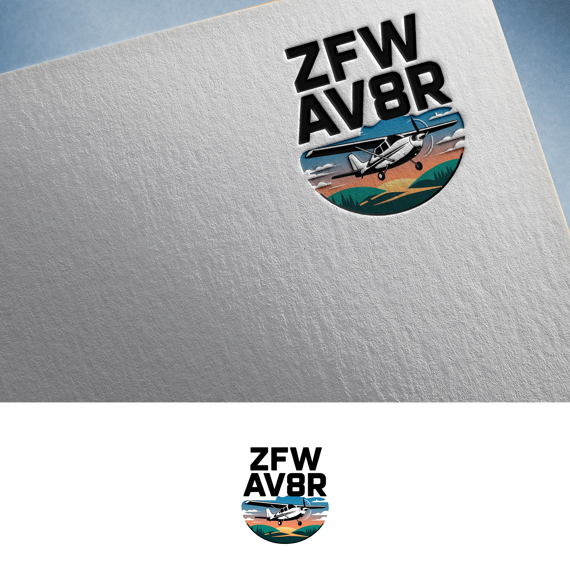 Logo Design by Feni:) for ZFW Aviation, LLC | Design #35876475