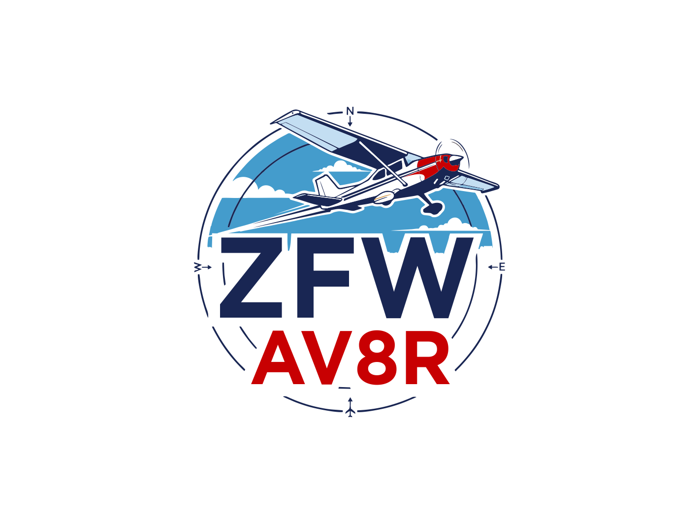 Diseño de Logo por BNdesigner para ZFW Aviation, LLC | Diseño #35888032
