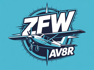 Logo Design by Kkanti for ZFW Aviation, LLC | Design: #35906755
