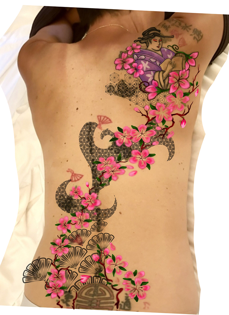 Tattoo Design by ioio for this project | Design #35876777