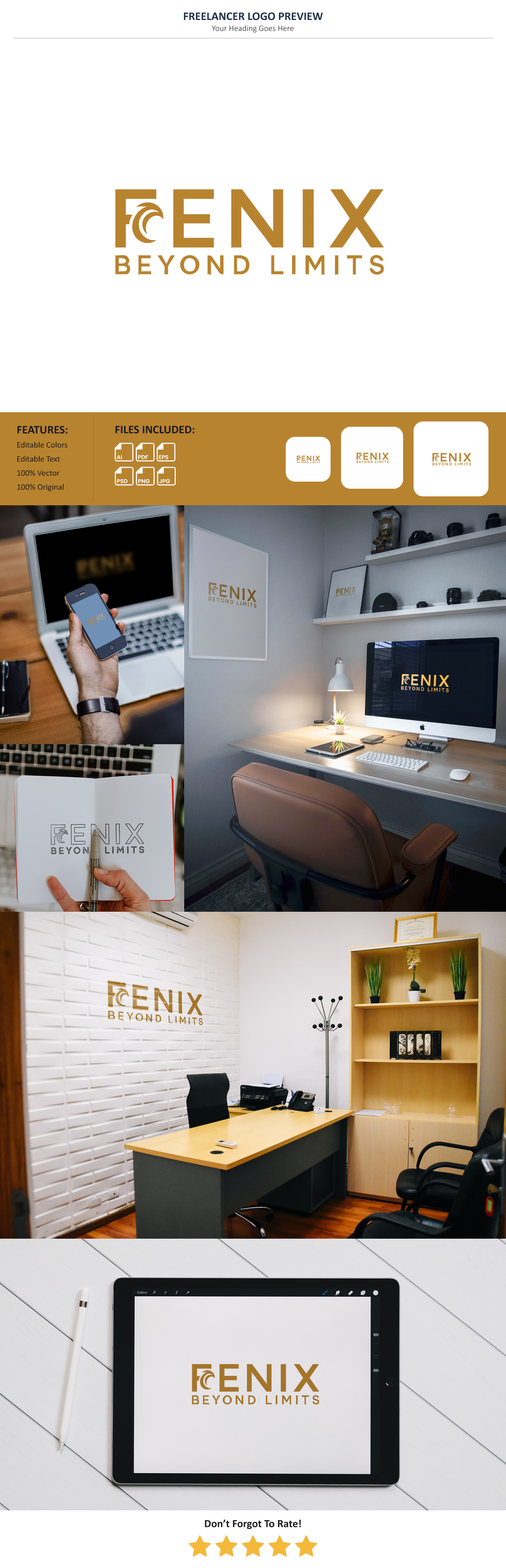 Logo Design by Pixel Foundry for Fenix | Design #35869906