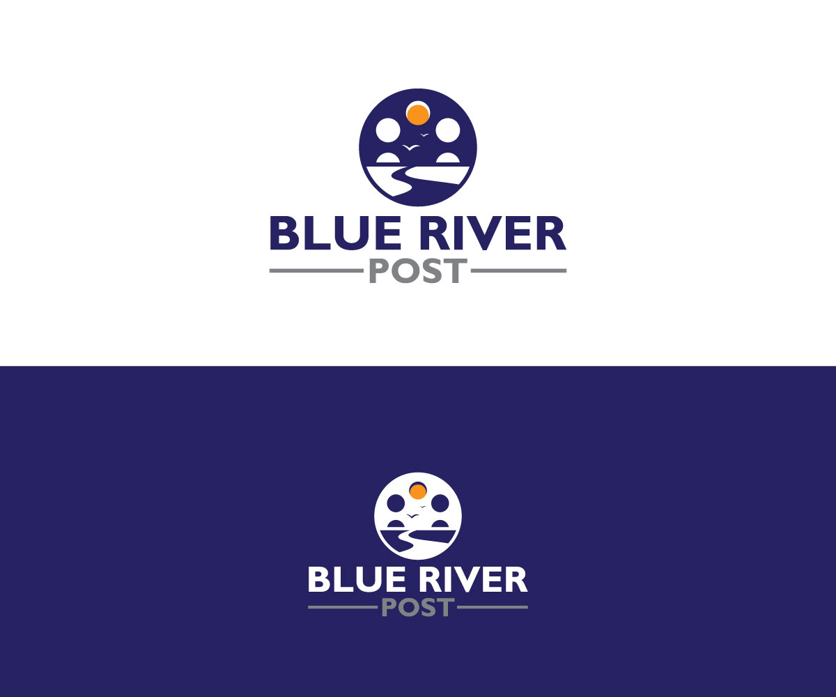Logo Design by jonkonrad for Blue River Post | Design #35880028