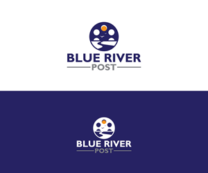 Diseño de Logo por jonkonrad para Blue River Post | Diseño: #35880028