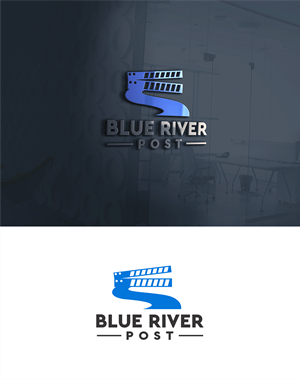 Logo Design by Winner Studio for Blue River Post | Design: #35914205