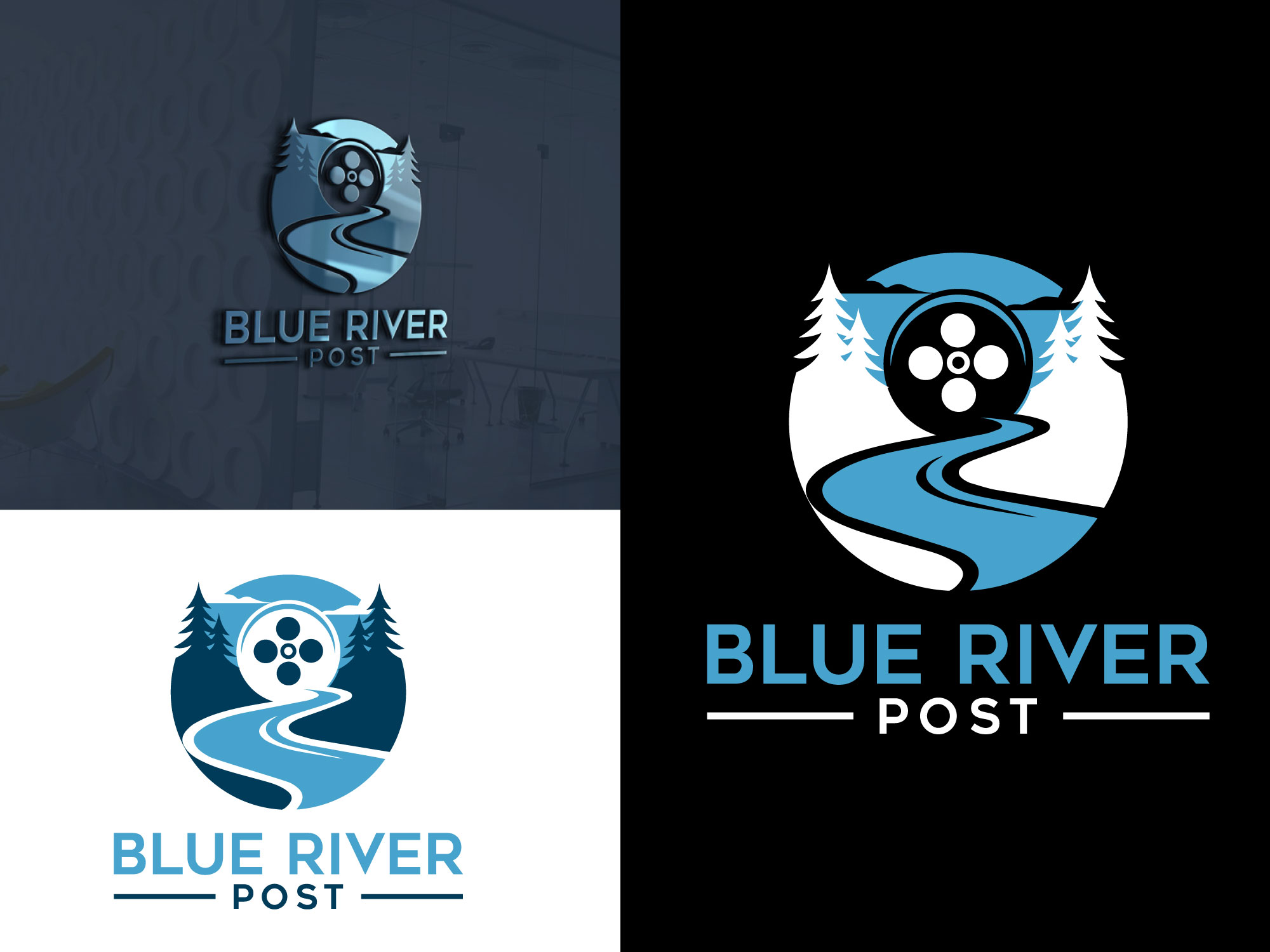 Design de Logo par amran mollaa pour Blue River Post | Design #35875375