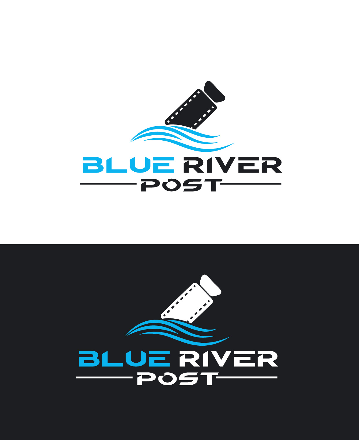 Design de Logo par Revolt Team pour Blue River Post | Design #35876024