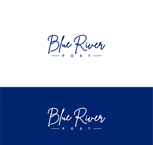 Logo Design by 99 Art.. for Blue River Post | Design: #35877984