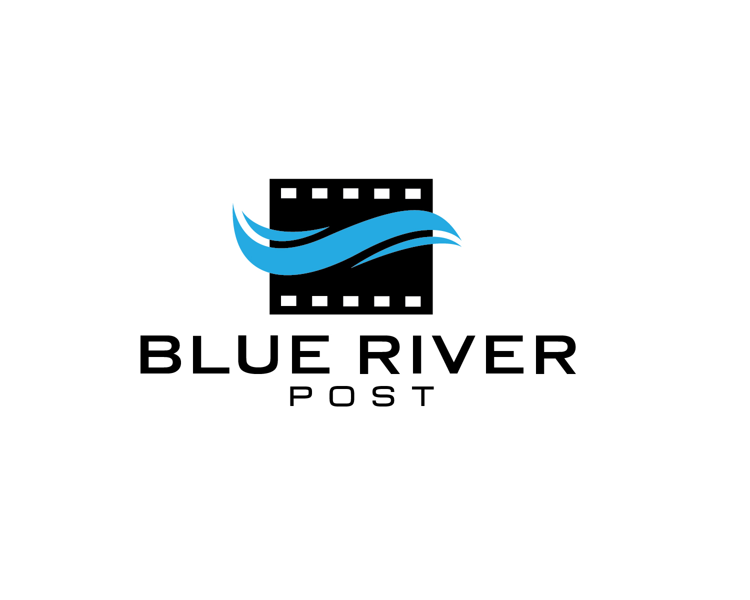 Diseño de Logo por renderman para Blue River Post | Diseño #35874491