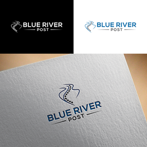 Logo Design by RA-bica for Blue River Post | Design: #35911406