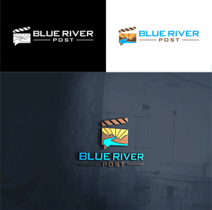 Logo Design by RA-bica for Blue River Post | Design: #35911428