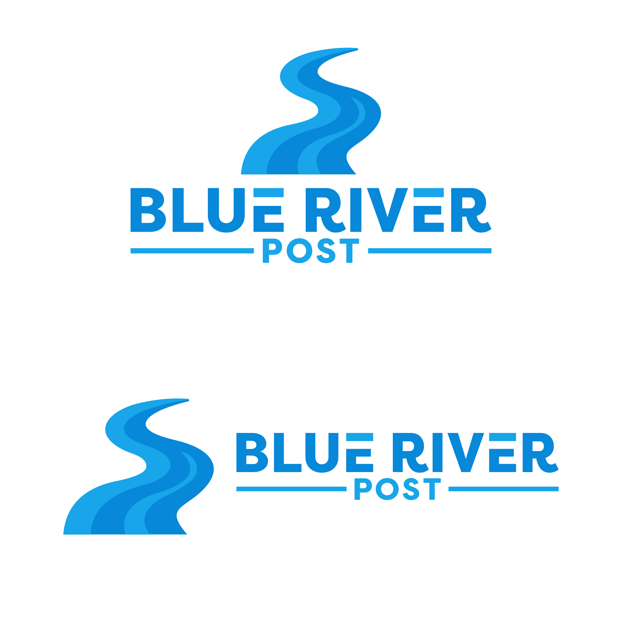 Logo Design by putri elegant for Blue River Post | Design #35874885