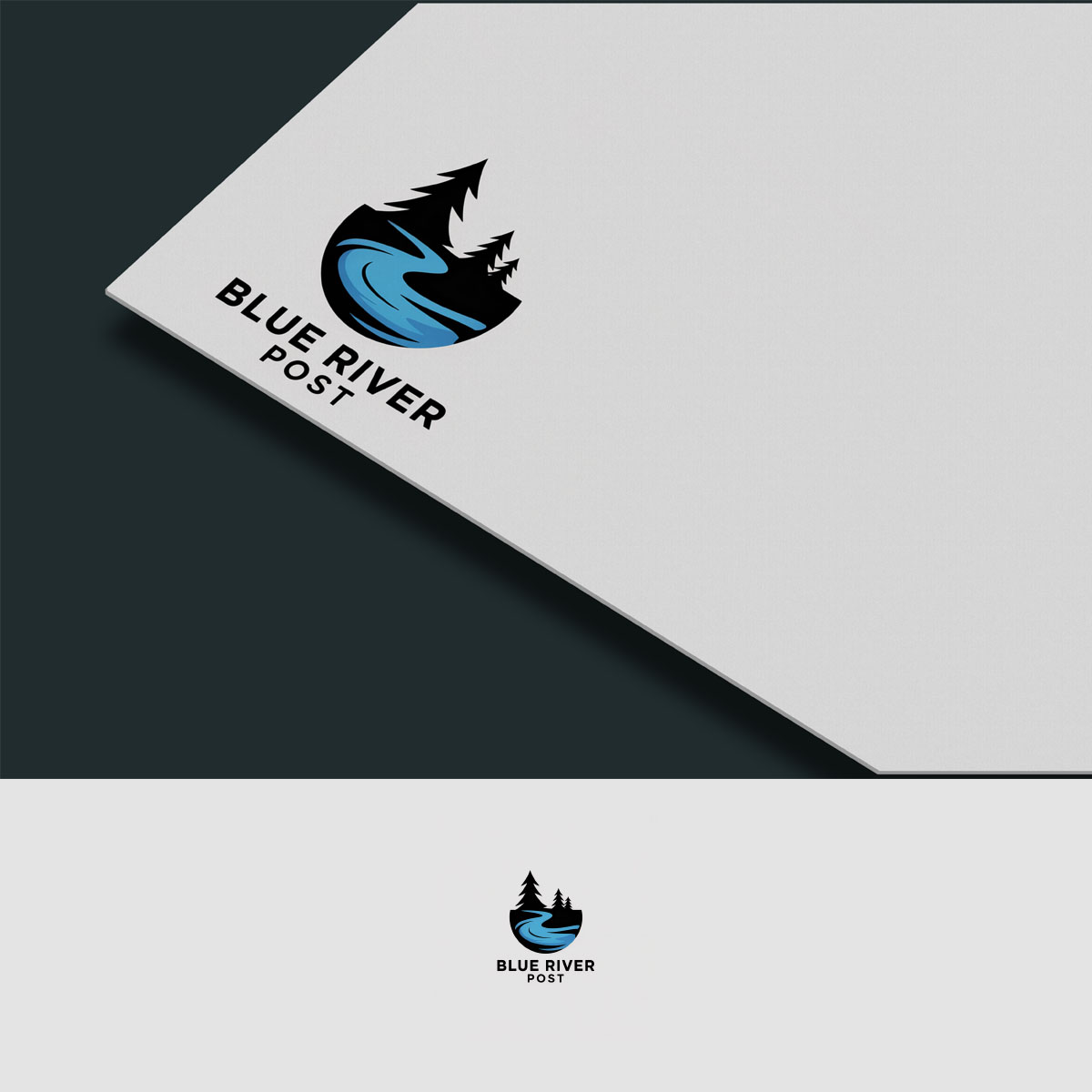 Design de Logo par mekail pour Blue River Post | Design #35876591