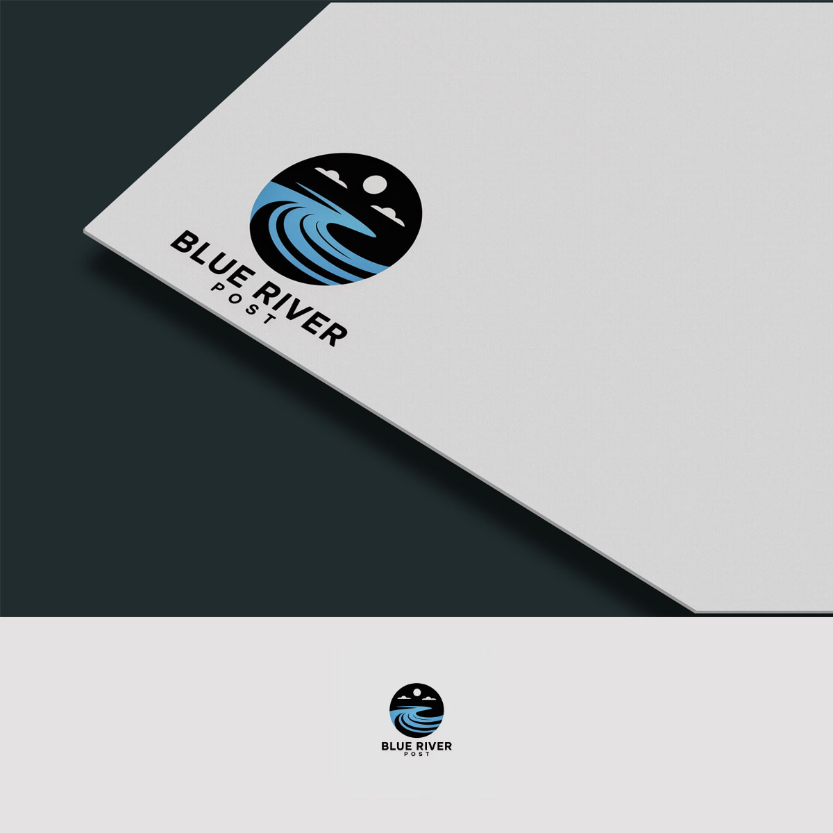 Design de Logo par mekail pour Blue River Post | Design #35876592