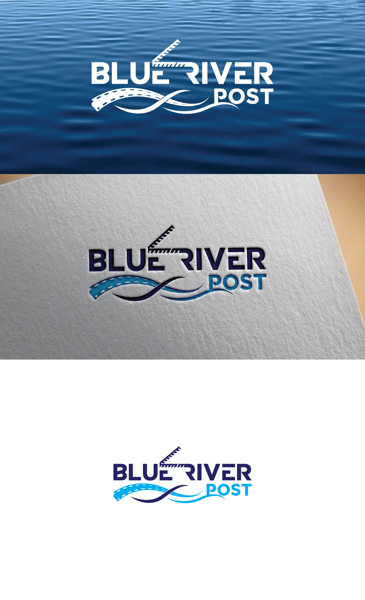 Logo Design by graphics^master for Blue River Post | Design #35877012